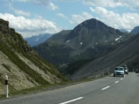 Passo Forcola di Livigno from Livigno