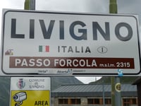 Passo Forcola di Livigno from Livigno