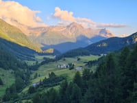 Passo Forcola di Livigno from Passo del Bernina