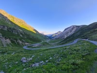 Passo Forcola di Livigno from Passo del Bernina