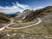Passo Forcola di Livigno von Tirano