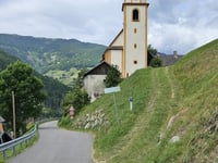 Passo Furcia / Furkelpass depuis Longega / Zwischenwasser