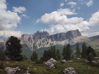 Passo Giau vanuit Cortina d'Ampezzo