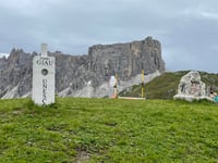 Passo Giau from Cortina d'Ampezzo