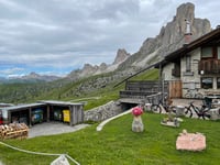 Passo Giau from Cortina d'Ampezzo