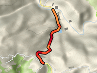 Passo Gighiano von Stazione di Padule