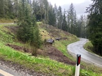Passo Giovo / Jaufenpass depuis Casateia