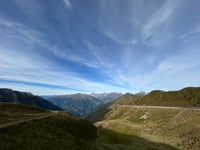 Passo Giovo / Jaufenpass from Sankt Leonard in Passeier