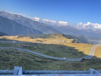 Passo Giovo / Jaufenpass from Sankt Leonard in Passeier