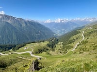 Passo Giovo / Jaufenpass da Sankt Leonard in Passeier