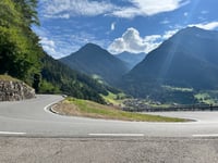 Passo Giovo / Jaufenpass z Sankt Leonard in Passeier