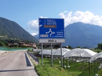 Passo Manghen da Borgo Valsugana