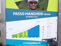 Passo Manghen desde Borgo Valsugana