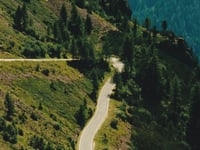 Passo Manghen da Borgo Valsugana