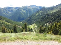 Passo Manghen z Borgo Valsugana