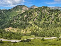 Passo Manghen von Castelnuovo über Telve