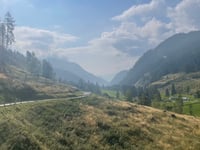 Passo Manghen von Castelnuovo über Telve