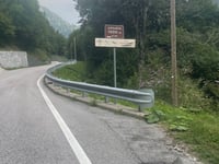 Passo Manghen von Castelnuovo über Telve
