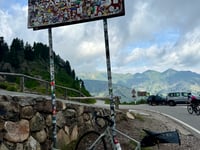 Passo Manghen von Castelnuovo über Telve