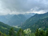 Passo Manghen von Castelnuovo über Telve