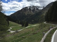 Passo Manghen von Castelnuovo über Telve