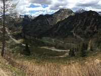 Passo Manghen von Castelnuovo über Telve