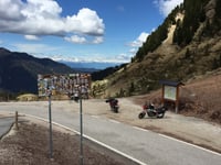 Passo Manghen von Castelnuovo über Telve