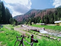 Passo Manghen depuis Molina di Fiemme