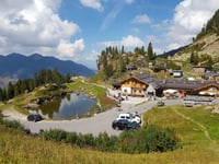 Passo Manghen from Molina di Fiemme