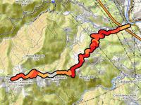 Passo Mistadella desde Pontremoli