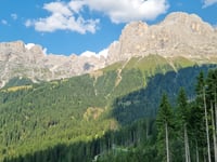 Passo Nigra / Nigerpass from Prato Isarco / Blumau via Briè / Breien