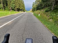 Passo Pinei / Panidersattel from Ortisei / Sankt Ulrich