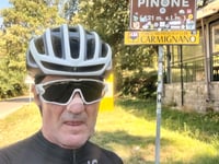 Passo Pinone da Poggio a Caiano via Via Carmignanese