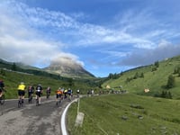 Passo Pordoi z Arabba