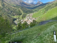Passo Pordoi von Arabba