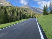 Passo Pordoi von Arabba