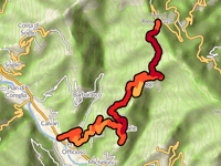 Passo di Romaggi von Calvari