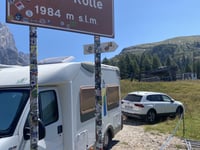 Passo Rolle desde Predazzo