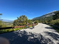 Passo San Leonardo from Scafa