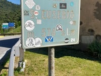 Passo Sant'Eusebio from Gavardo