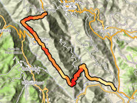 Passo Sarcerei vanuit Cardedu via Gairo