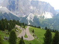Passo Sella von Canazei