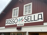 Passo Sella von Plan de Gralba