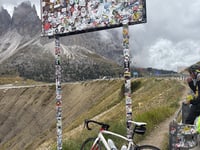 Passo Sella von Plan de Gralba
