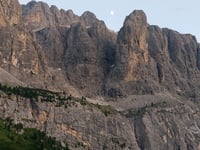 Passo Sella vanuit Plan de Gralba