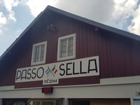 Passo Sella from Plan de Gralba