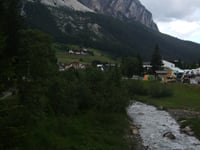 Passo Sella from Plan de Gralba