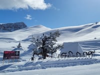 Passo Sella from Plan de Gralba