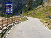Passo Stalle / Staller Sattel from Valdaora