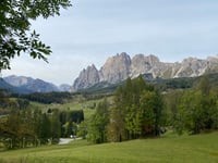 Passo Tre Croci from Cortina d'Ampezzo